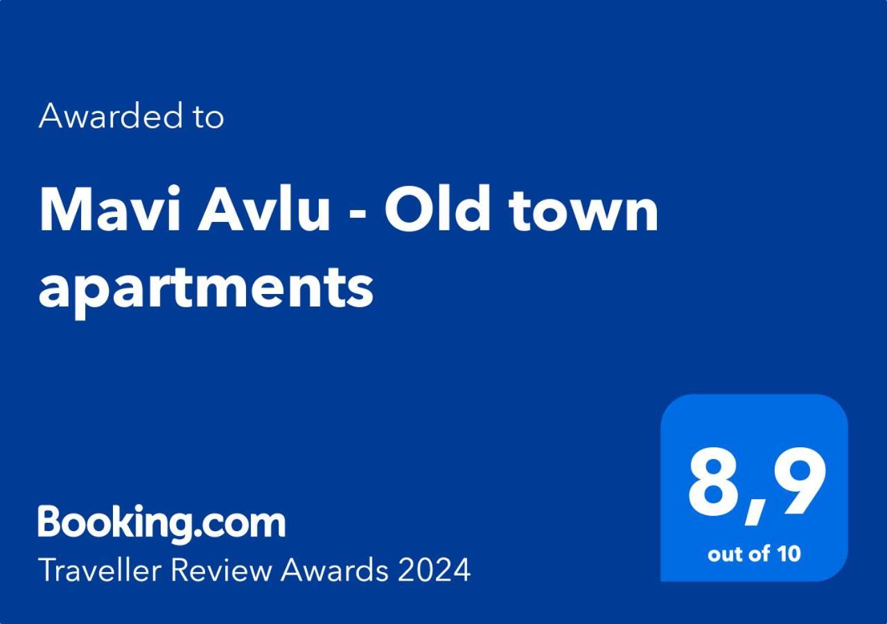 Mavi Avlu - Old Town Apartments Анталия Екстериор снимка